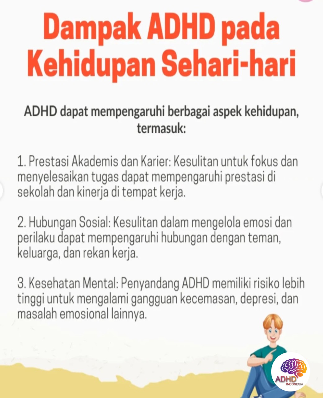 ADHD dan Hubungan Sosial Anak di Lingkungan Sekolah di Kabupaten Cirebon