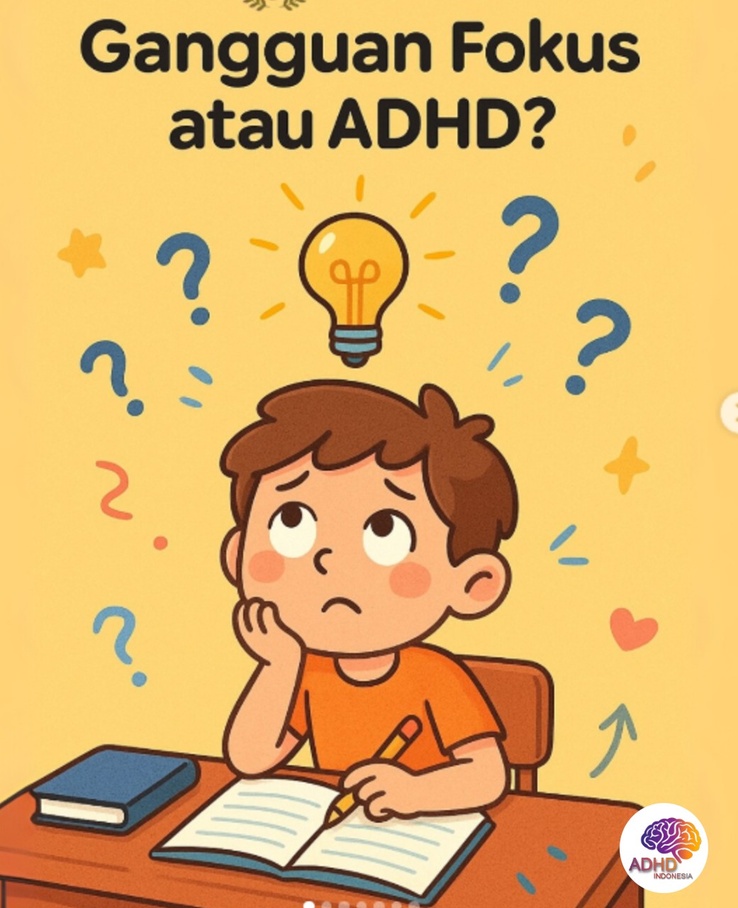 ADHD dan Kesulitan Fokus Anak: Edukasi untuk Keluarga di Kabupaten Cirebon