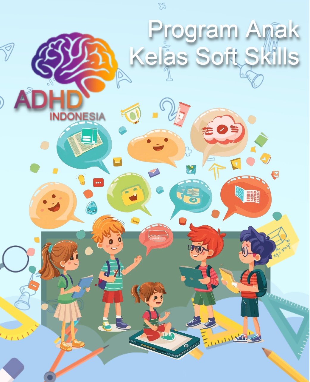 Program ADHD Indonesia Kabupaten Cirebon Kelas Soft Skills Anak ADHD